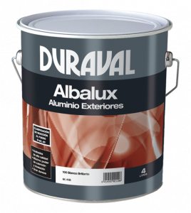 ALBALUX ALUMINIO EXTERIORES 0.750 Lt  ALUMINIO