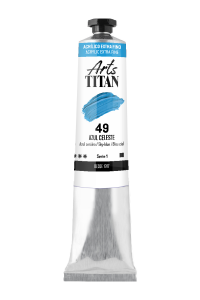 TUBO ACRILICO EXTRAFINO TITAN ARTS AZUL CELESTE 0,060 Lt