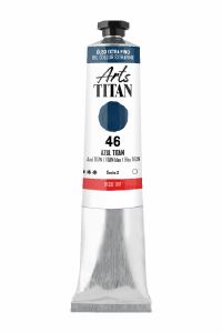 TUBO ÓLEO EXTRAFINO TITAN ARTS AZUL TITAN 0.020 Lt