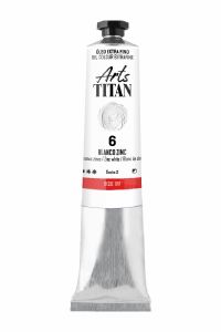 TUBO ÓLEO EXTRAFINO TITAN ARTS BLANCO ZINC 0.200 Lt