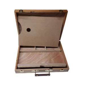 MALETIN MADERA C/DIVISIONES Nº5 + PALETA  0 Lt