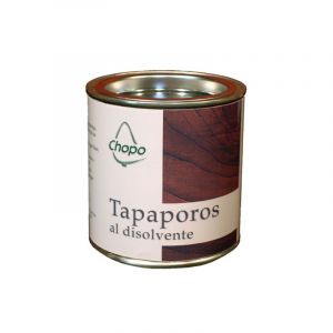 TAPAPOROS AL DISOLVENTE CHOPO  INCOLORO  0.25 Lt