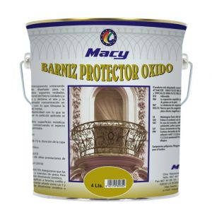 BARNIZ PROTECTOR OXIDO BRILLO INCOLORO 4.000 Lt